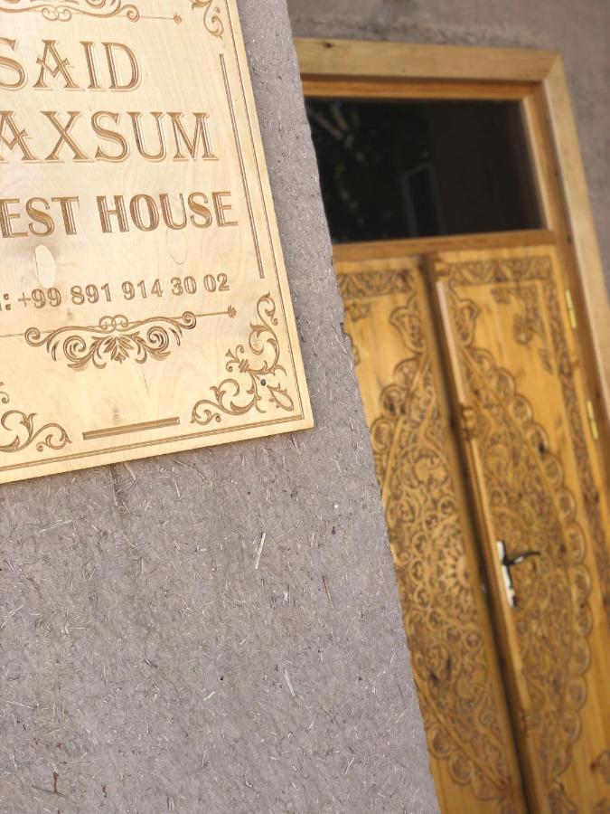 فندق Said-Maxsum خيوة المظهر الخارجي الصورة